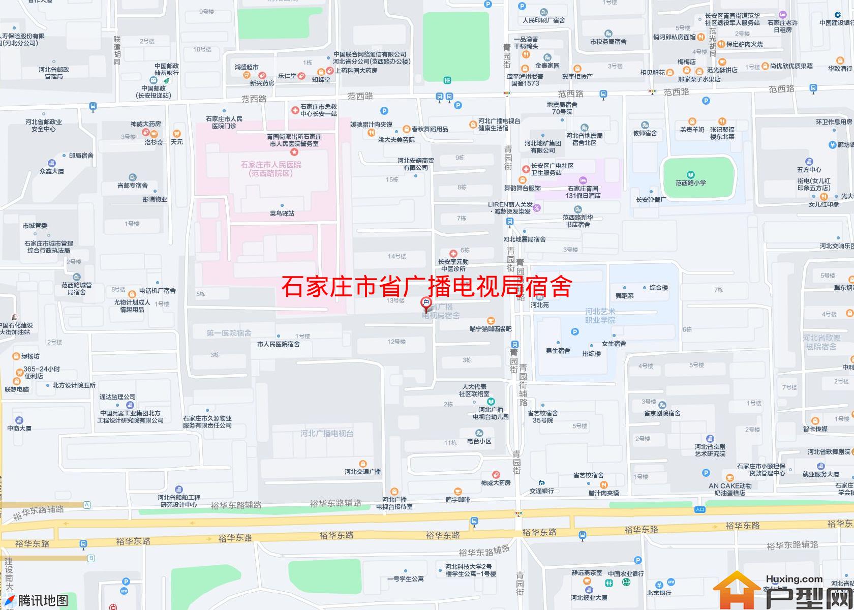 省广播电视局宿舍小区 - 户型网