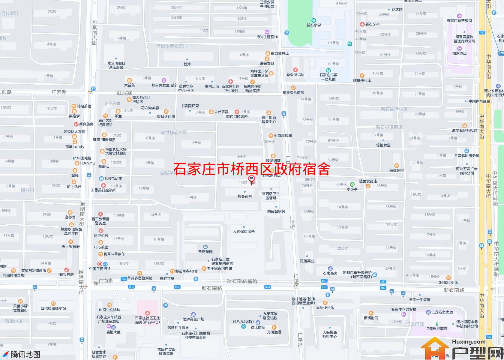 桥西区政府宿舍小区 - 户型网
