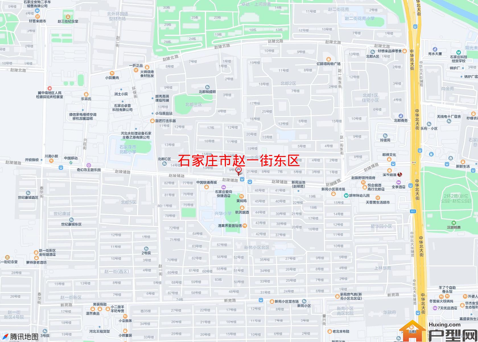 赵一街东区小区 - 户型网