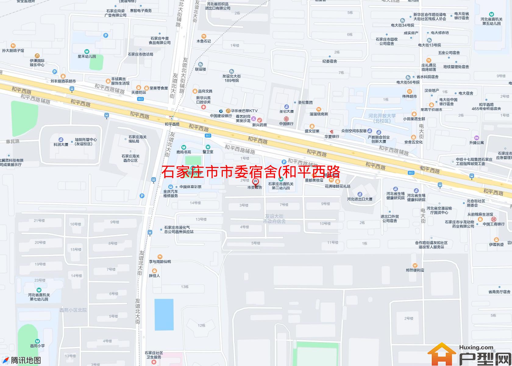 市委宿舍(和平西路)小区 - 户型网