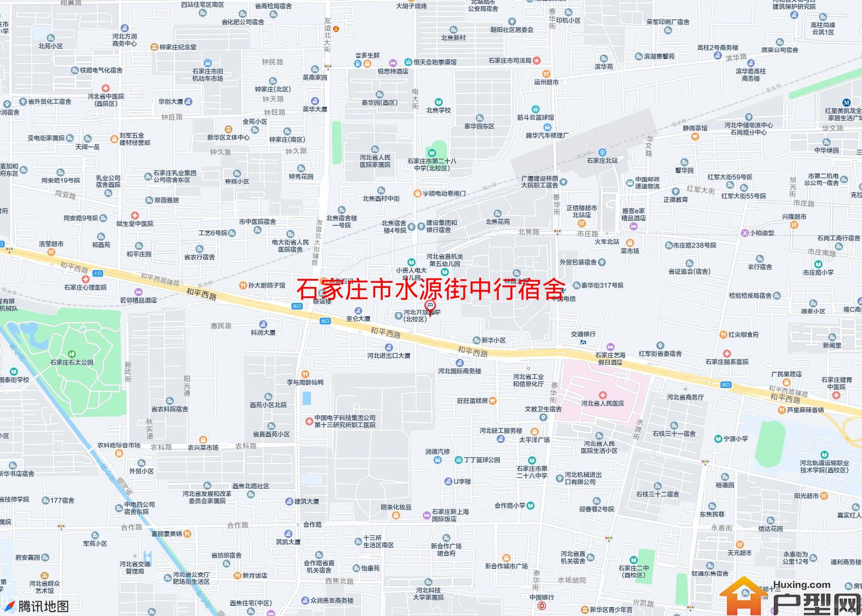 水源街中行宿舍小区 - 户型网