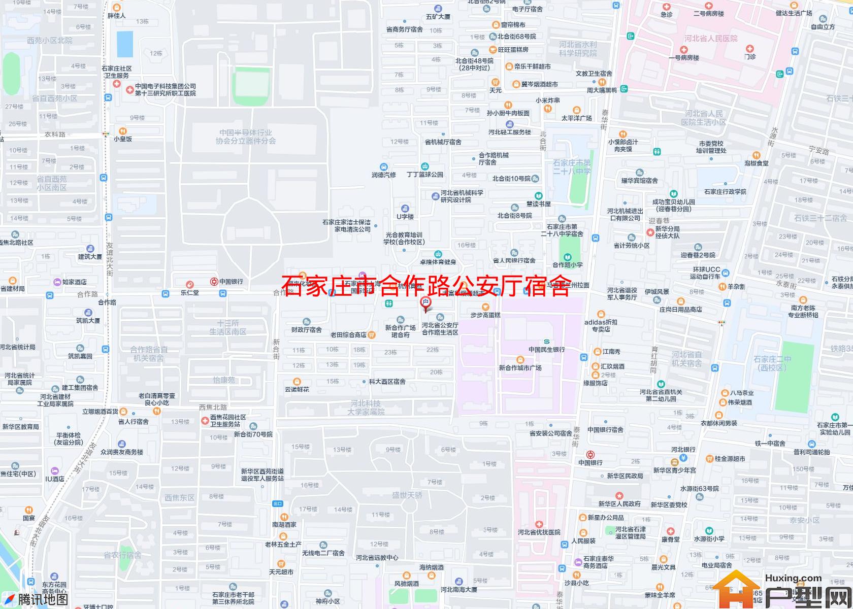 合作路公安厅宿舍小区 - 户型网