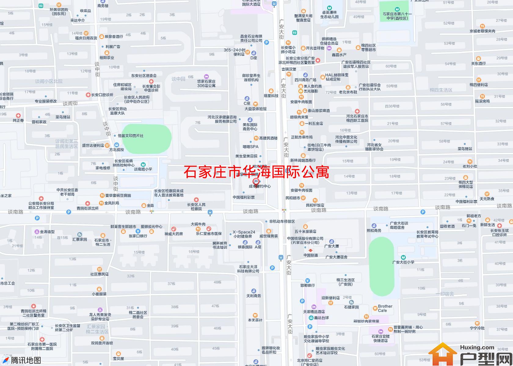 华海国际公寓小区 - 户型网