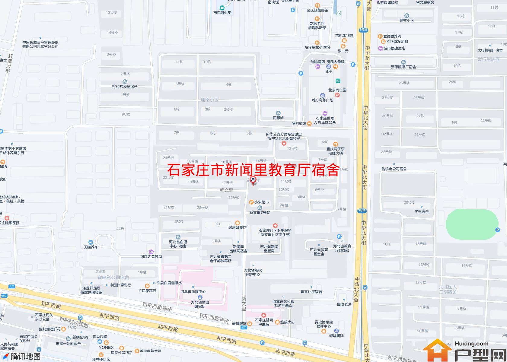 新闻里教育厅宿舍小区 - 户型网