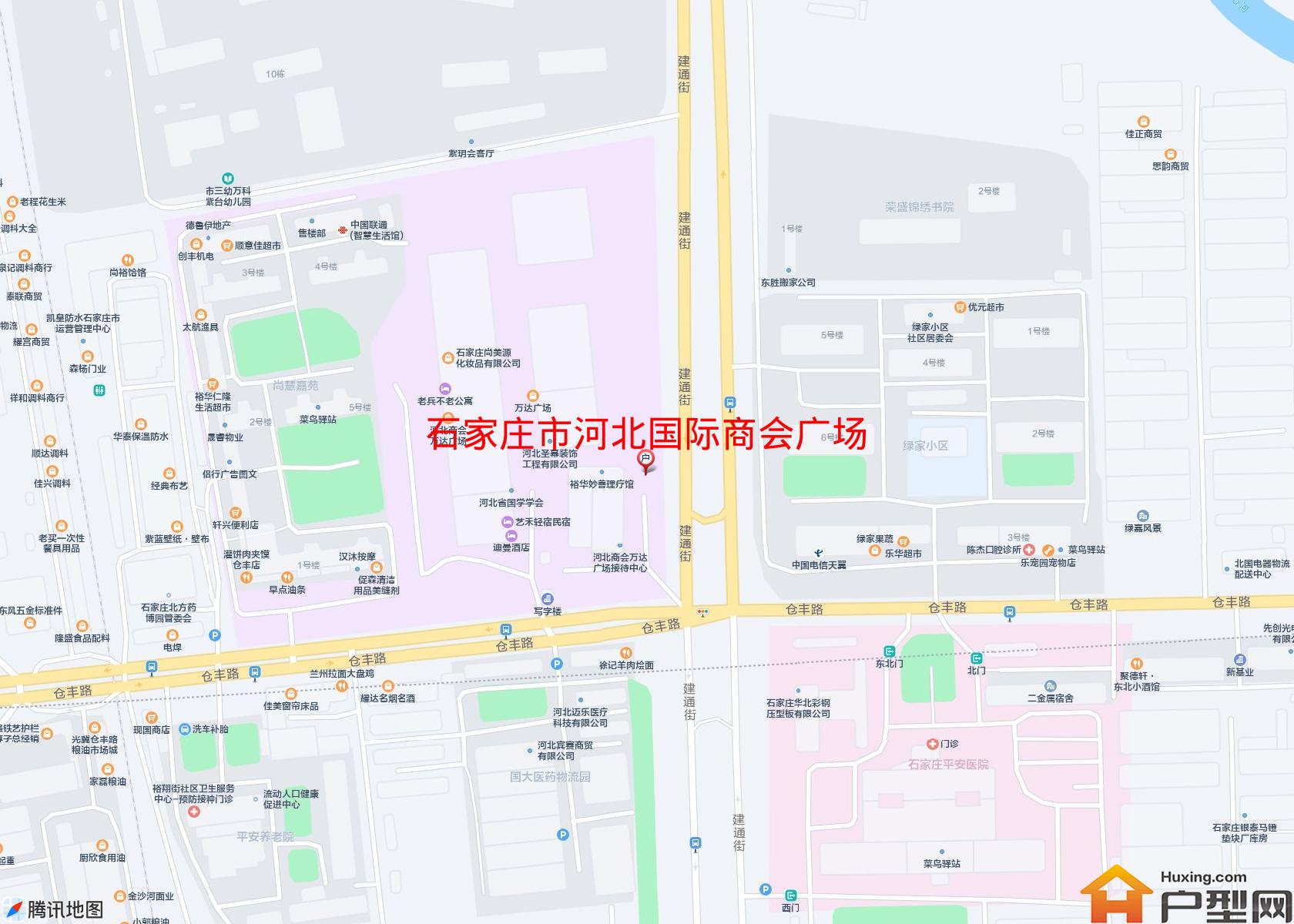 河北国际商会广场小区 - 户型网