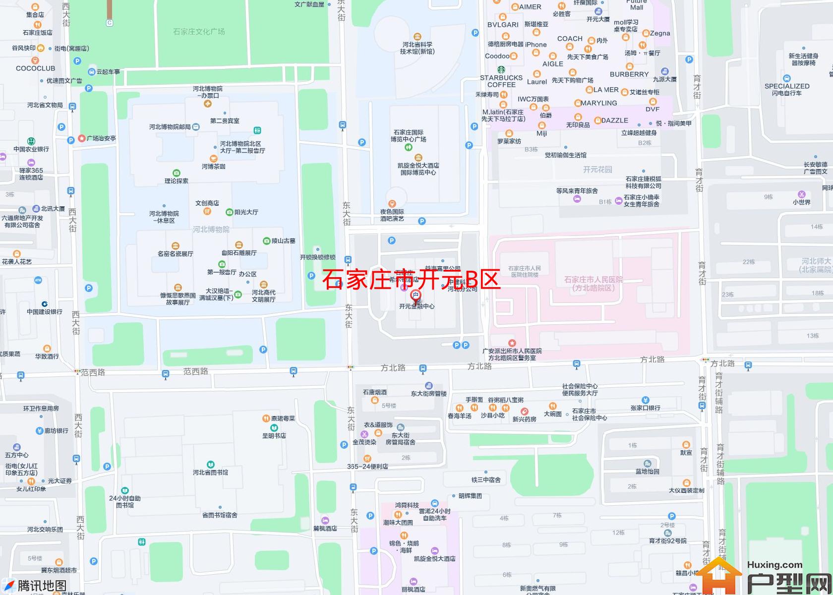 开元B区小区 - 户型网