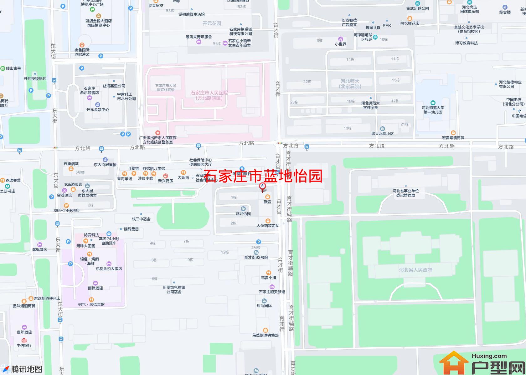 蓝地怡园小区 - 户型网