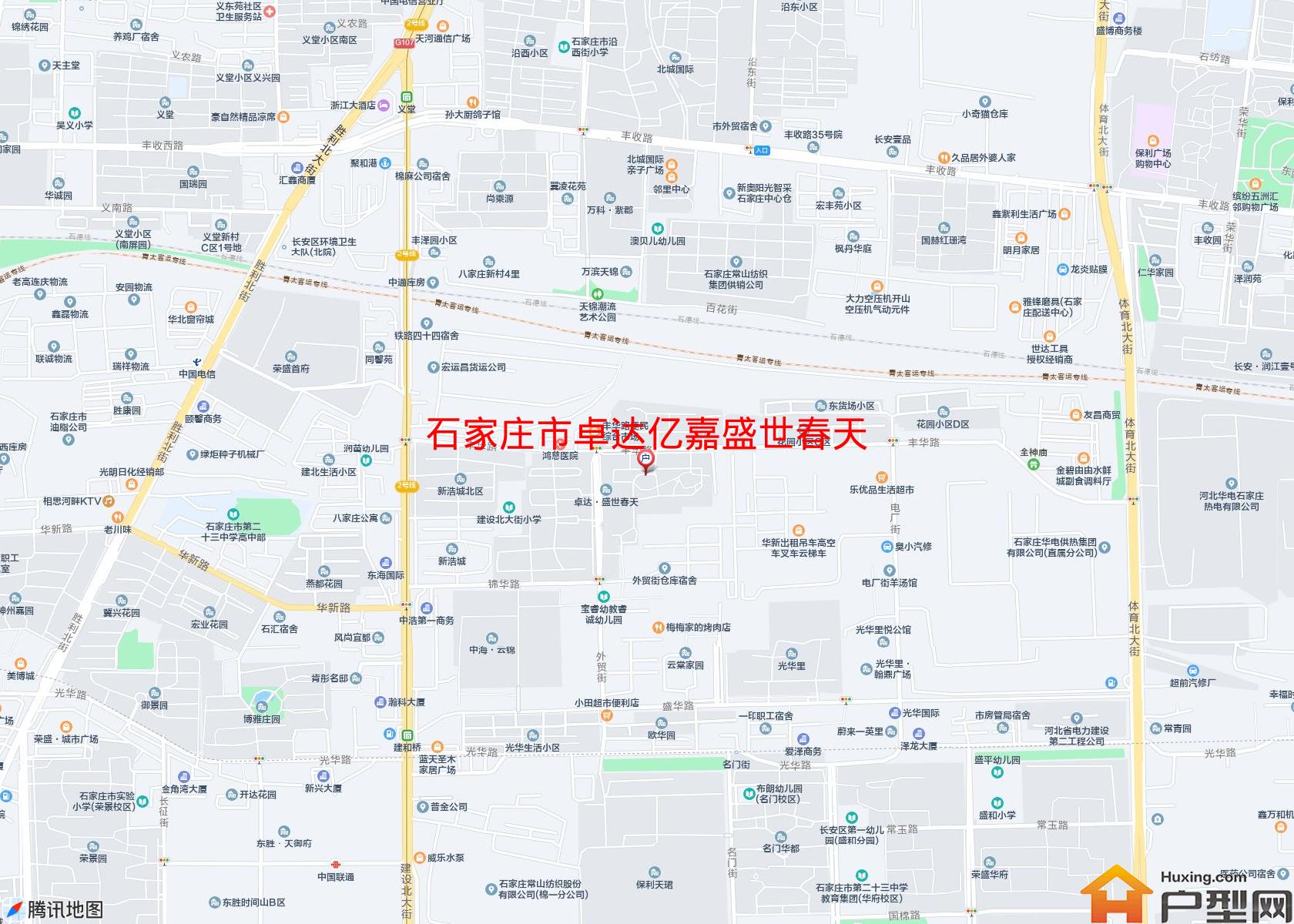 卓达亿嘉盛世春天小区 - 户型网