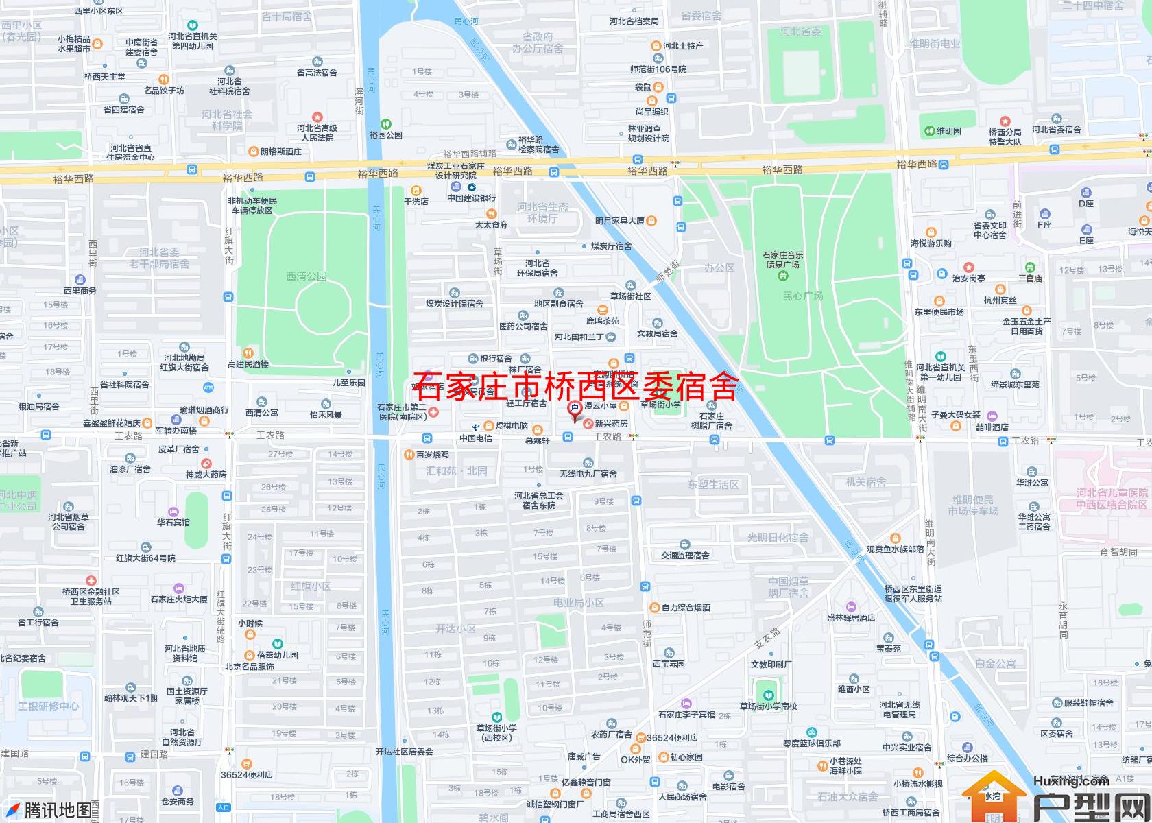 桥西区委宿舍小区 - 户型网