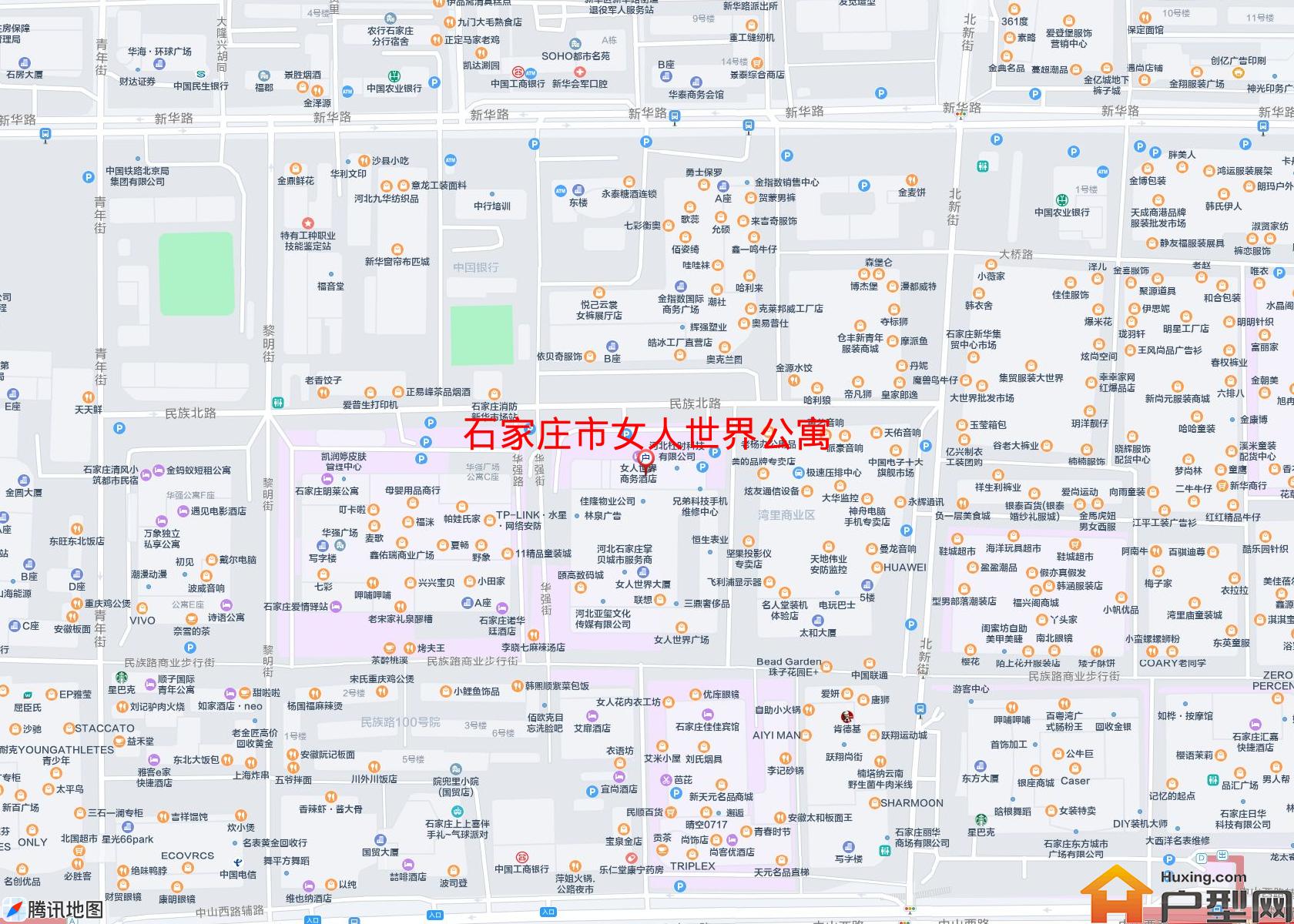 女人世界公寓小区 - 户型网