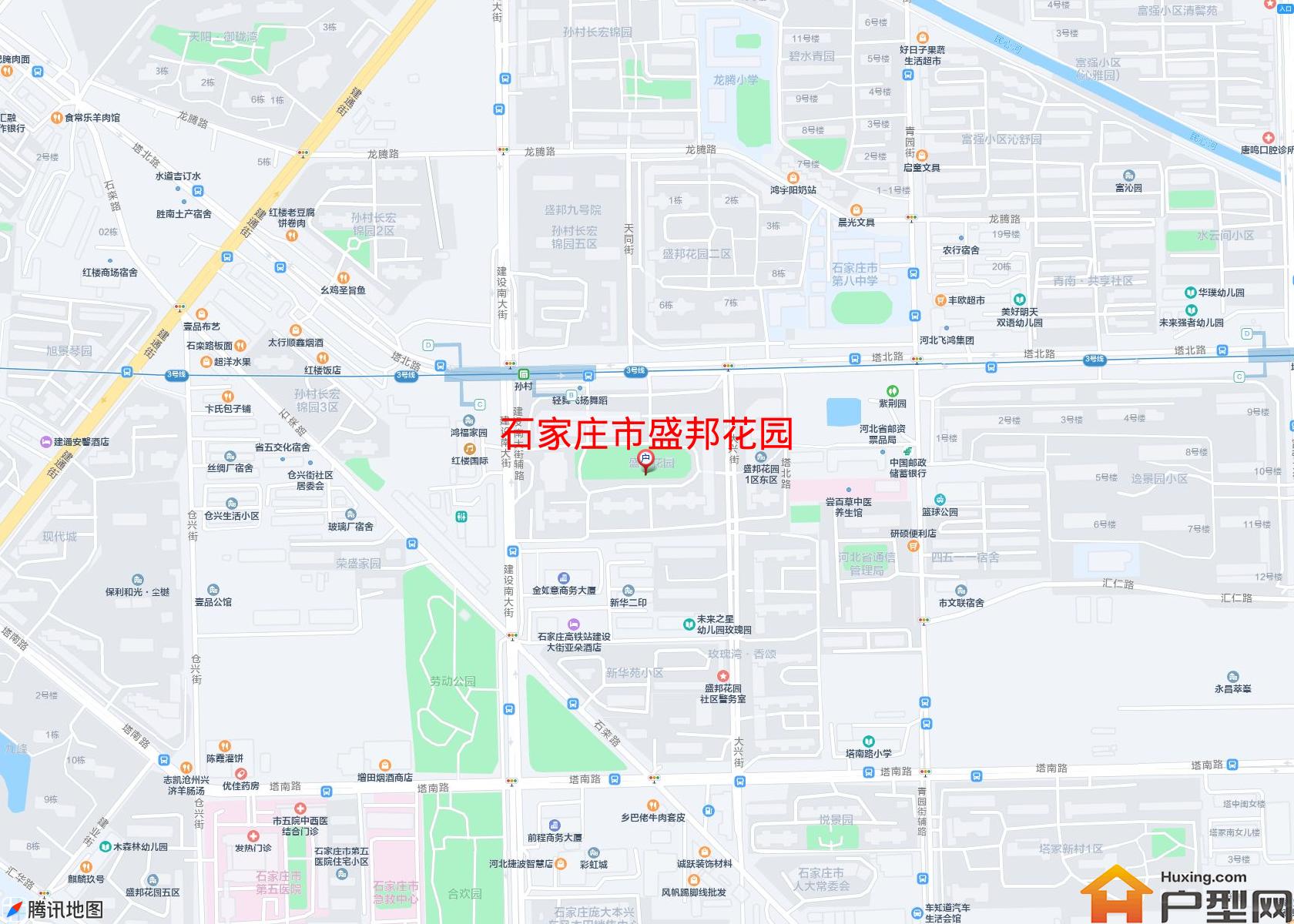 盛邦花园小区 - 户型网