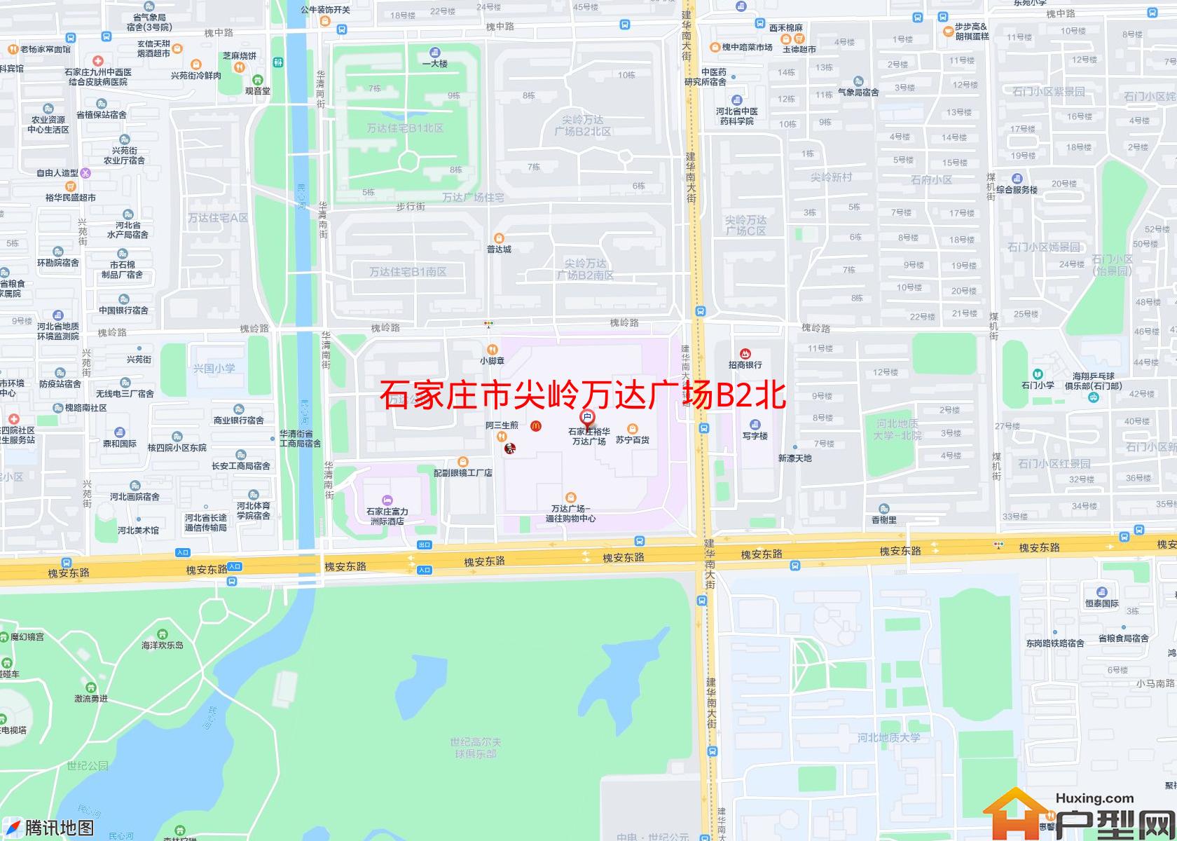 尖岭万达广场B2北区小区 - 户型网