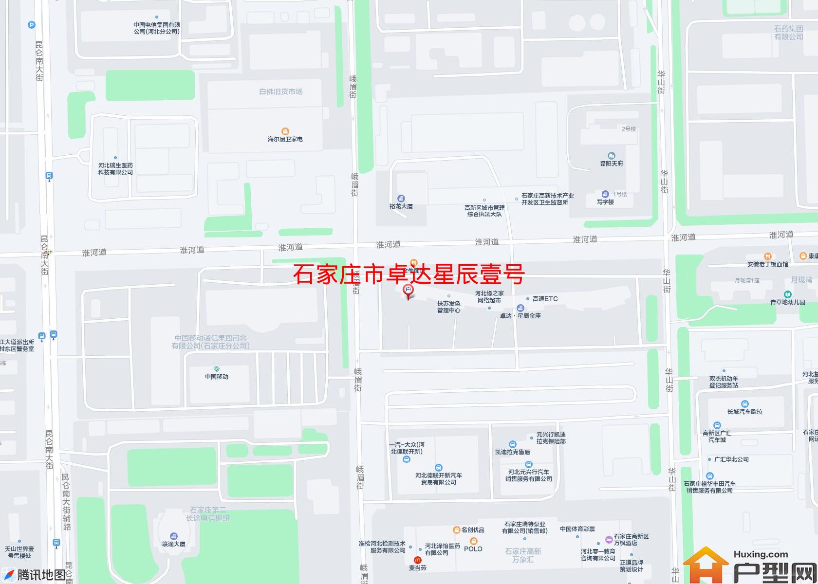 卓达星辰壹号小区 - 户型网