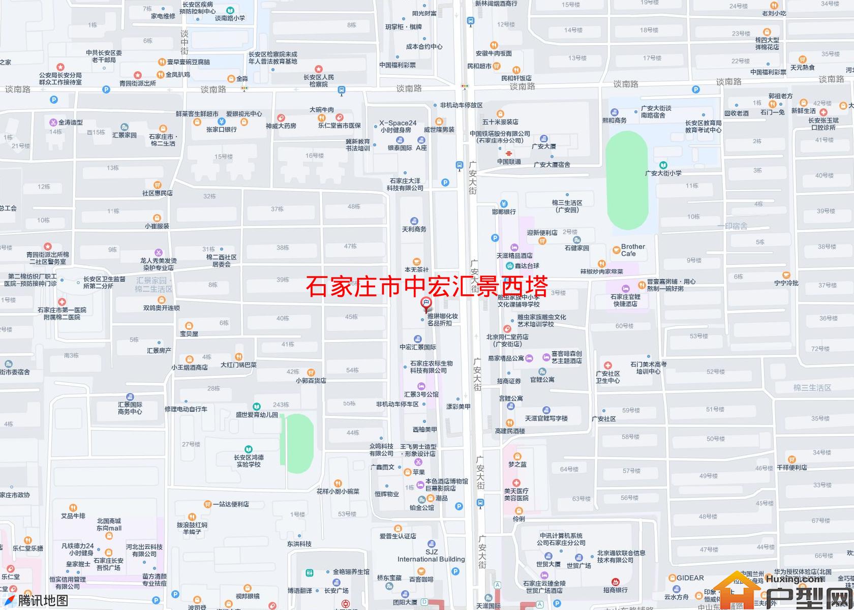 中宏汇景西塔小区 - 户型网
