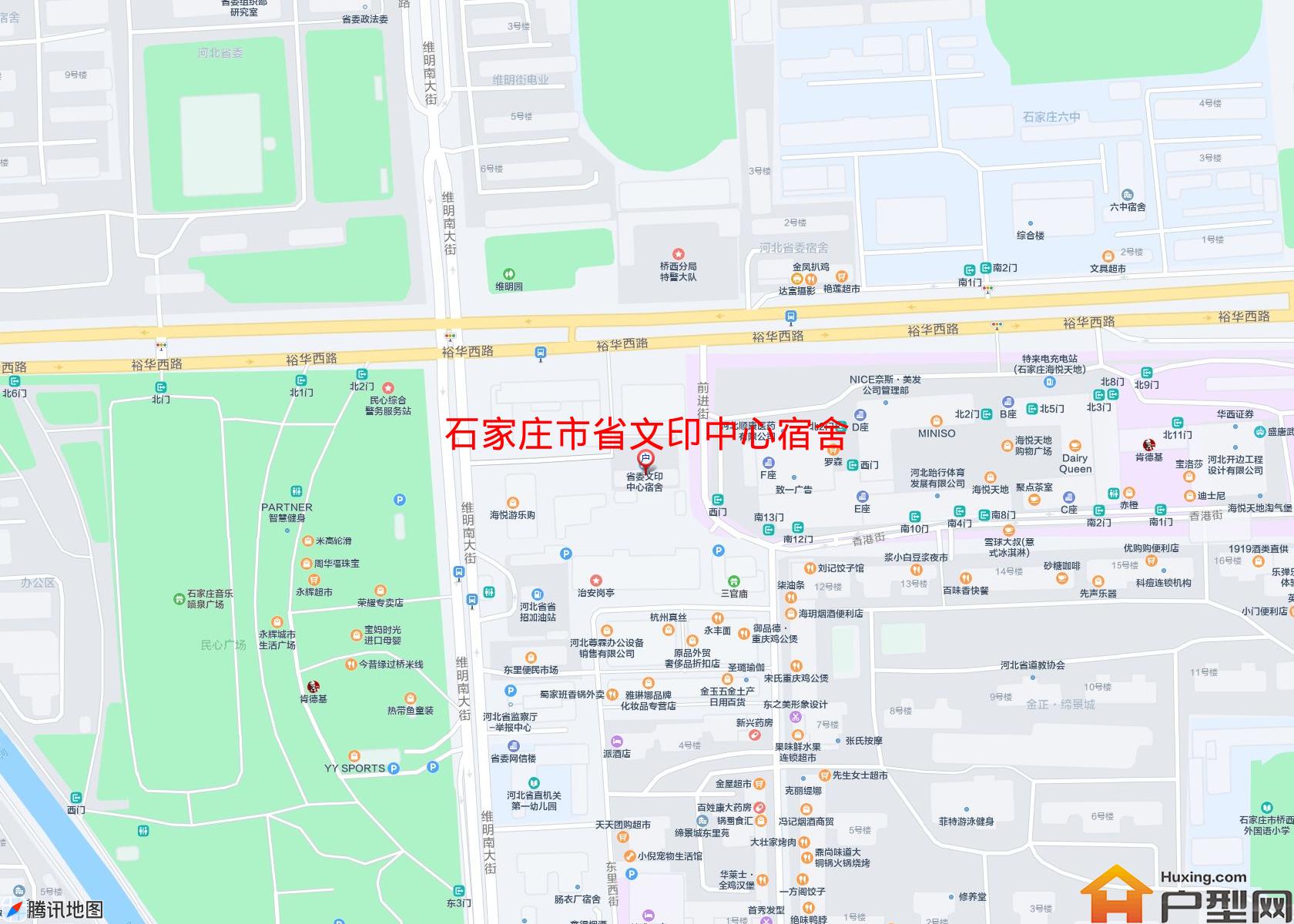 省文印中心宿舍小区 - 户型网