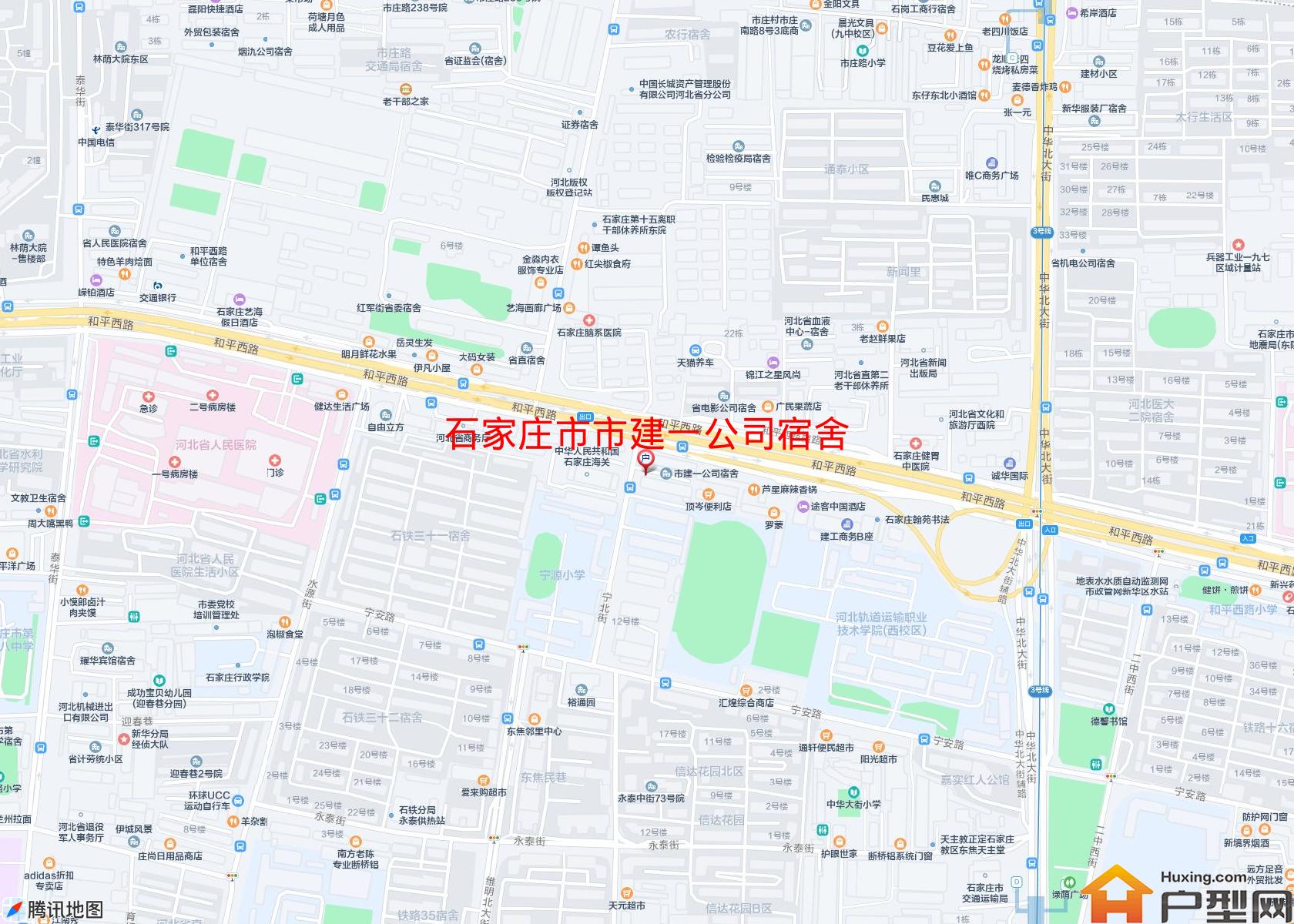 市建一公司宿舍小区 - 户型网