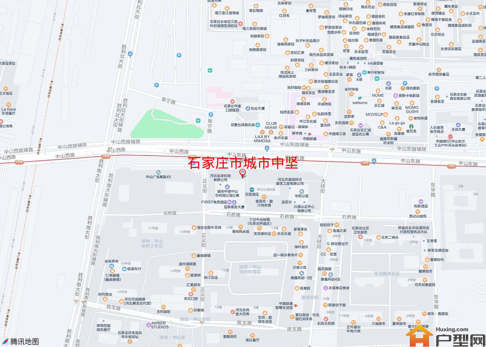 城市中坚小区 - 户型网