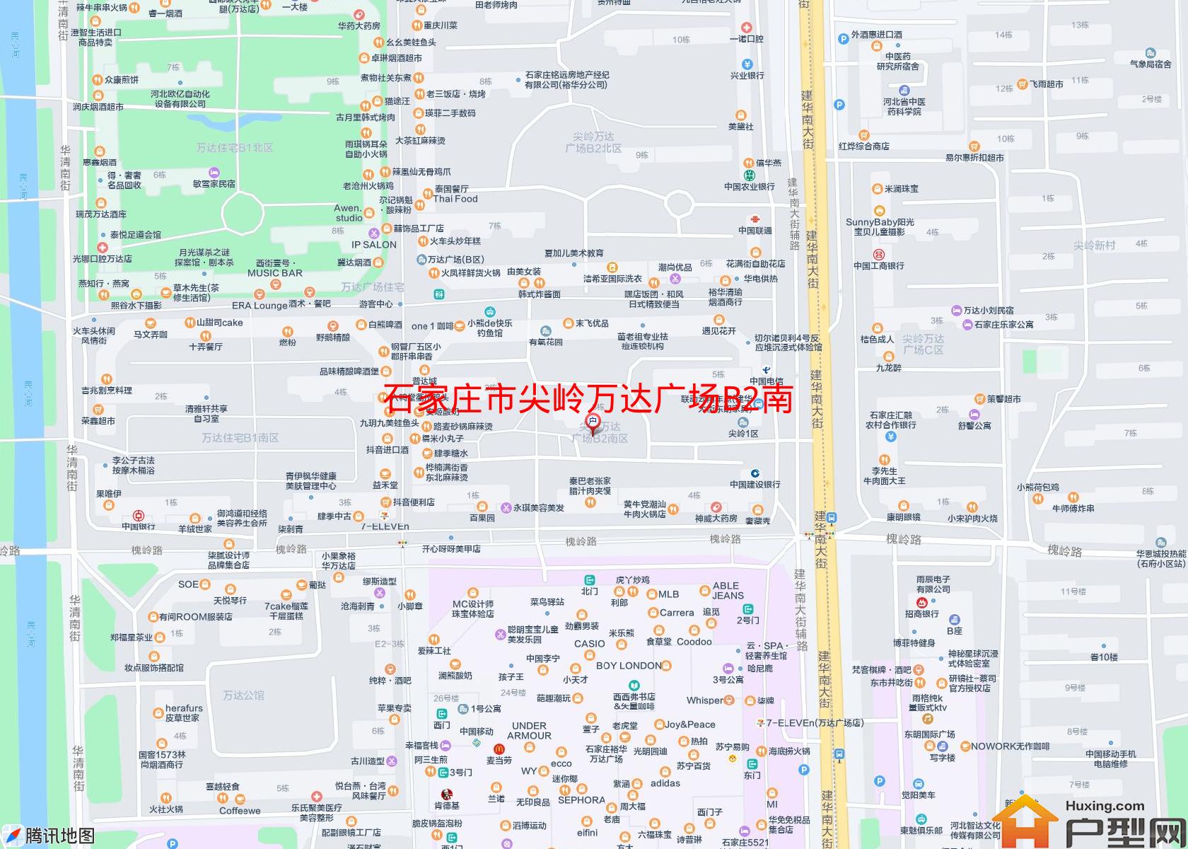 尖岭万达广场B2南区小区 - 户型网