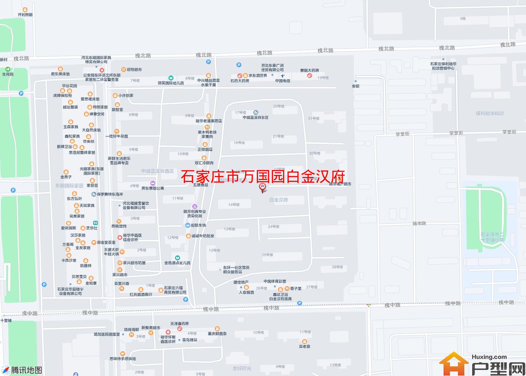 万国园白金汉府小区 - 户型网