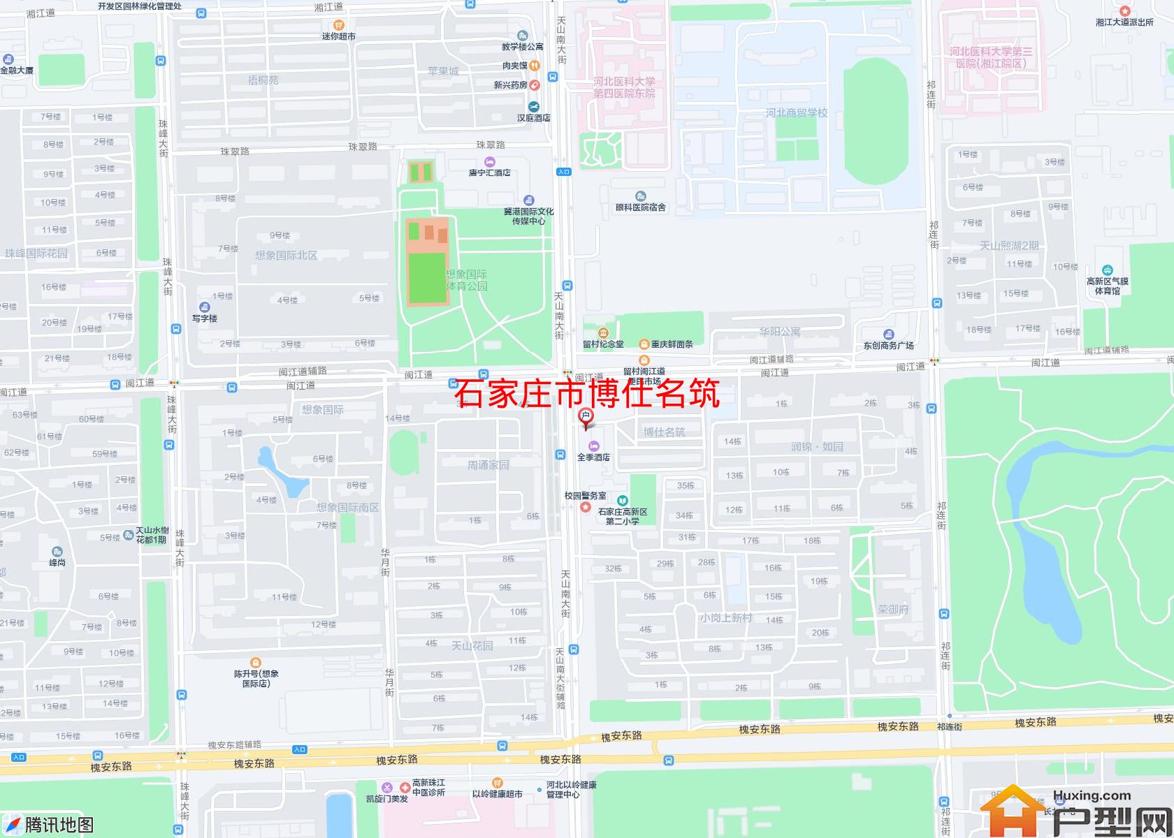 博仕名筑小区 - 户型网