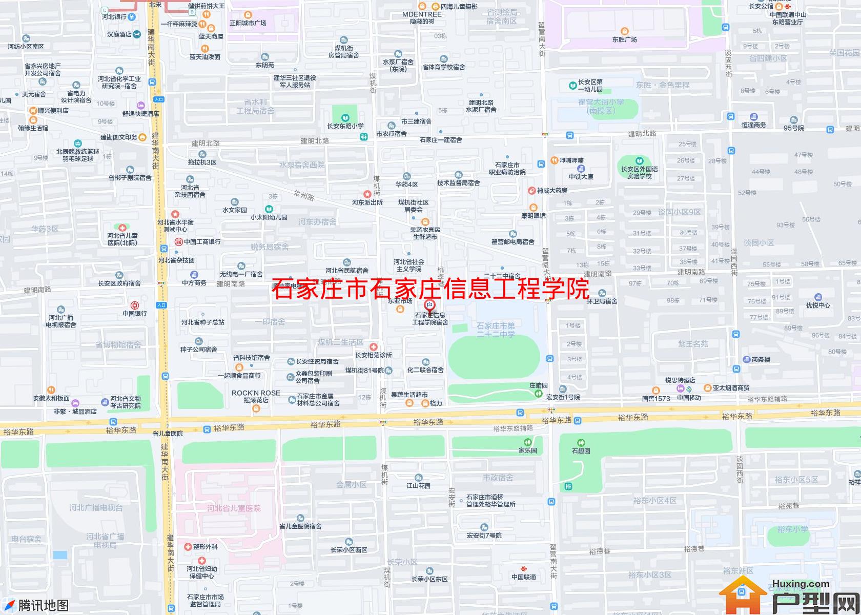 石家庄信息工程学院宿舍小区 - 户型网