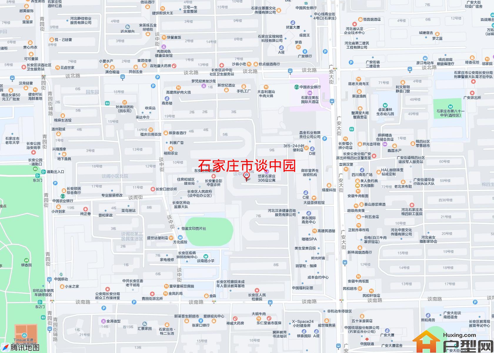 谈中园小区 - 户型网