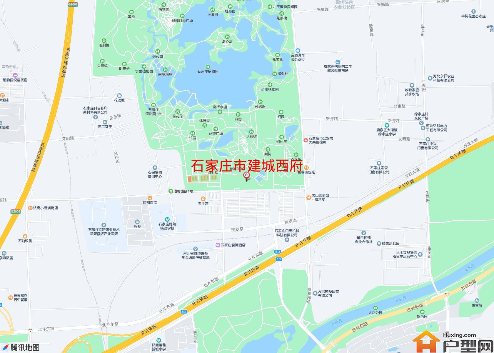 建城西府小区 - 户型网