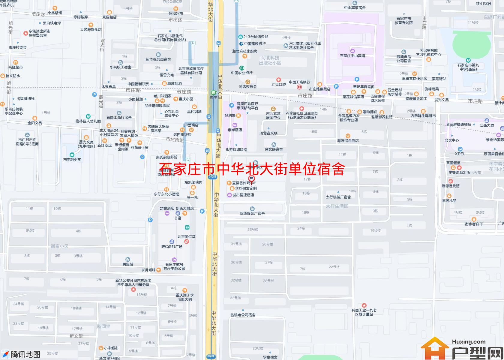 中华北大街单位宿舍小区 - 户型网