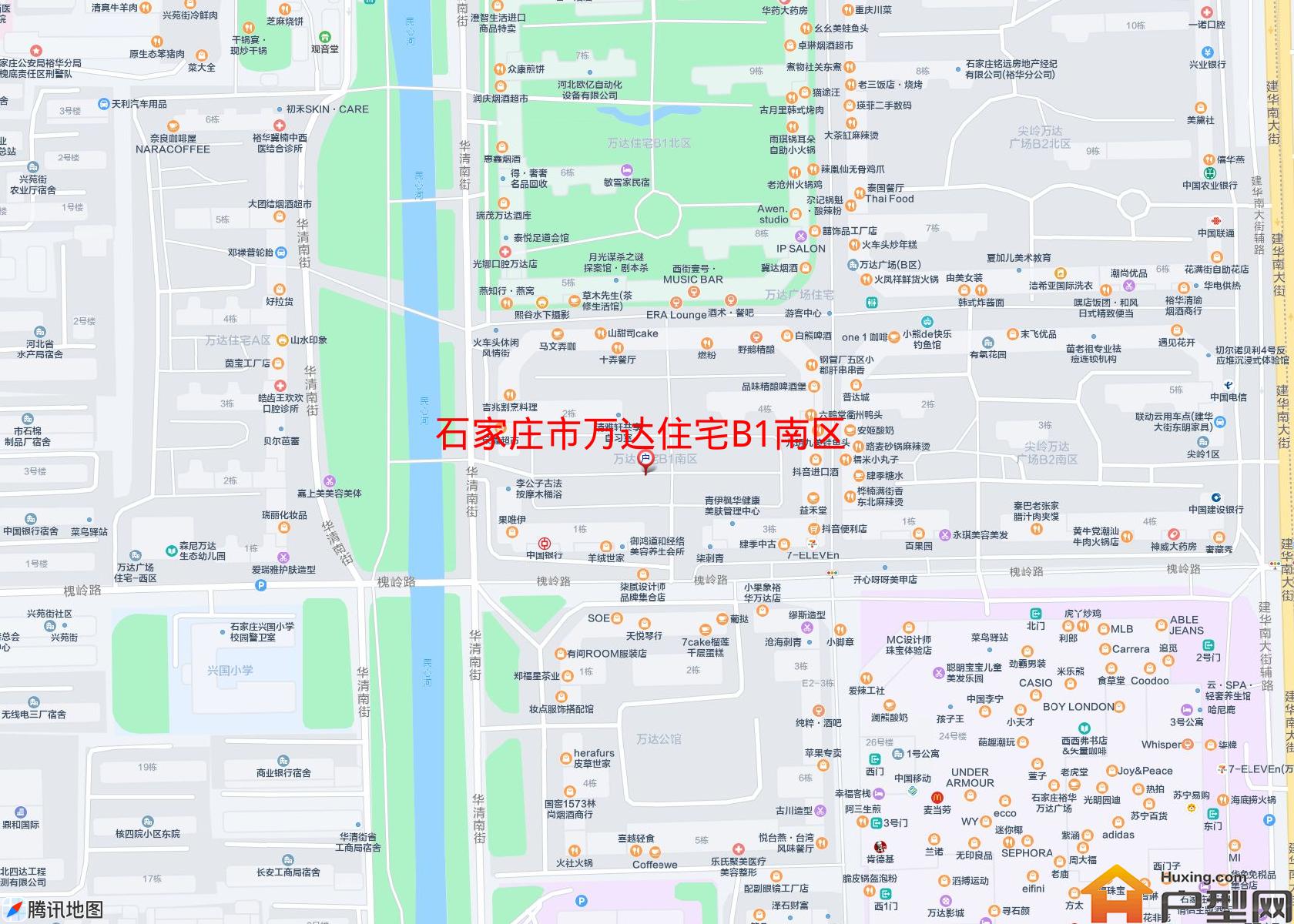 万达住宅B1南区小区 - 户型网