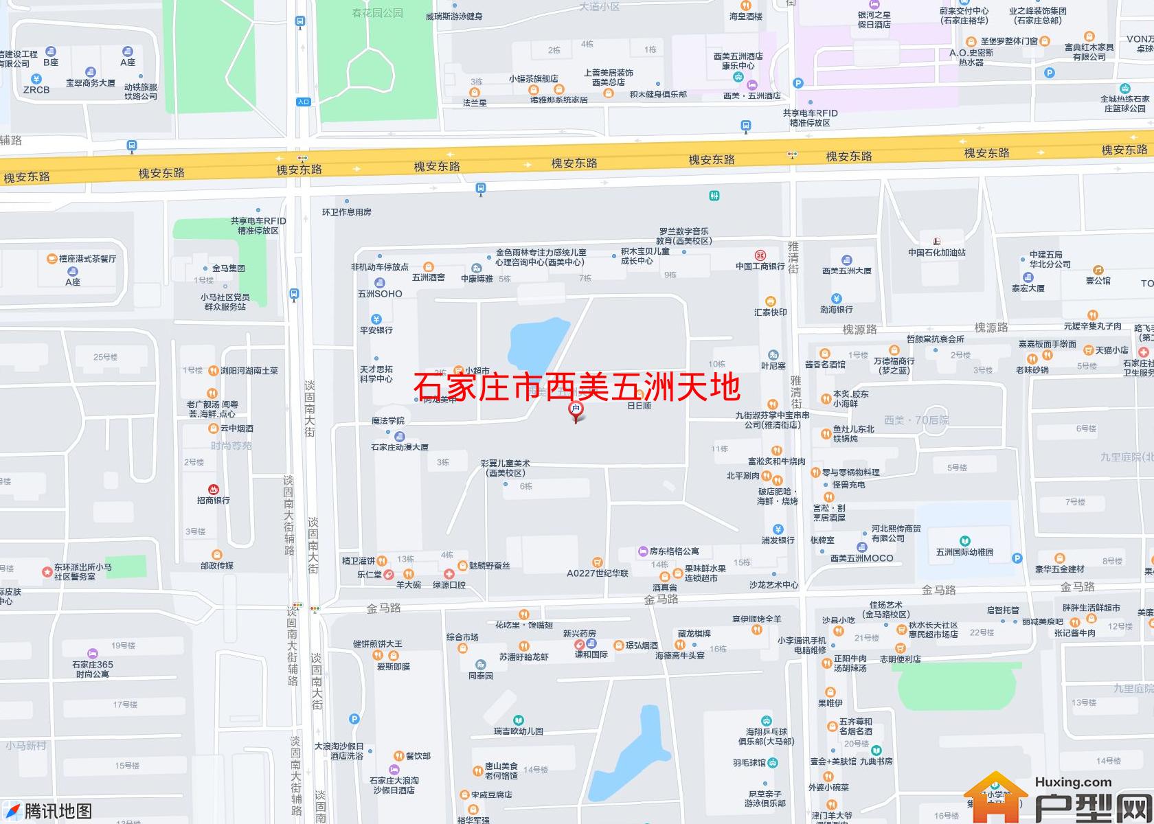 西美五洲天地小区 - 户型网