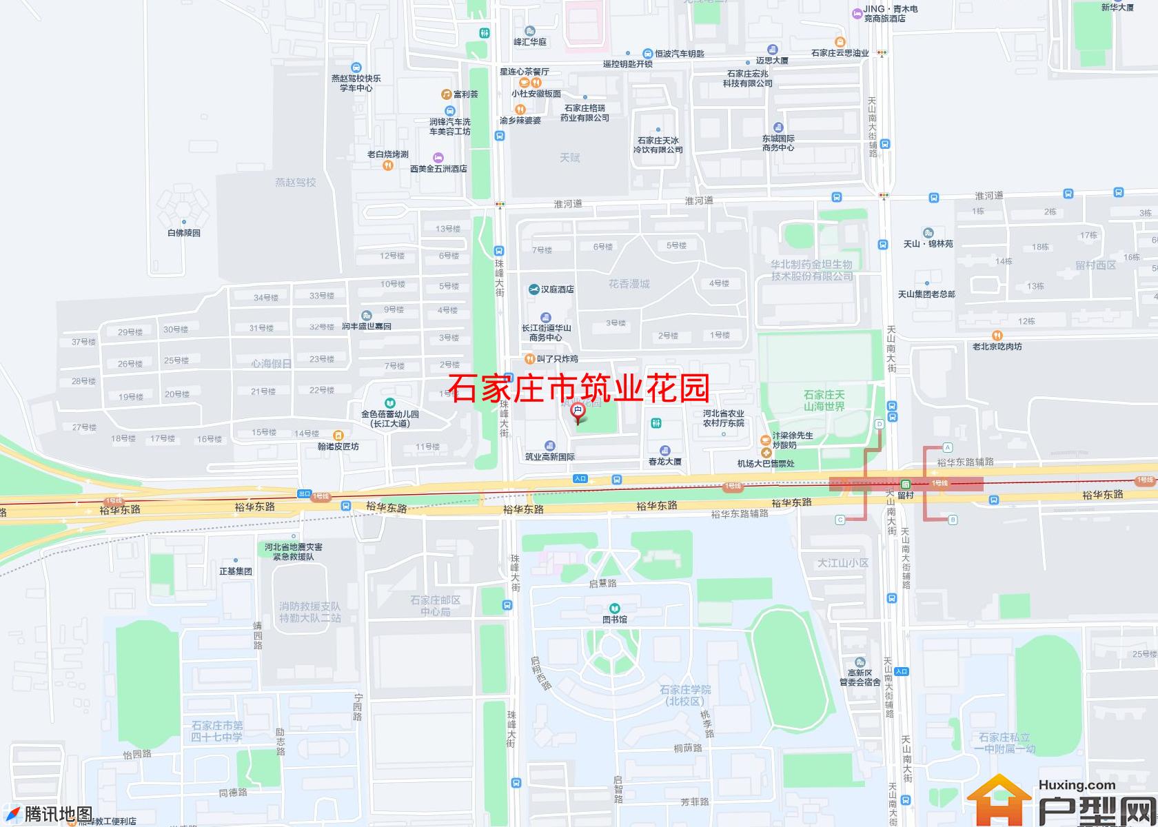 筑业花园小区 - 户型网