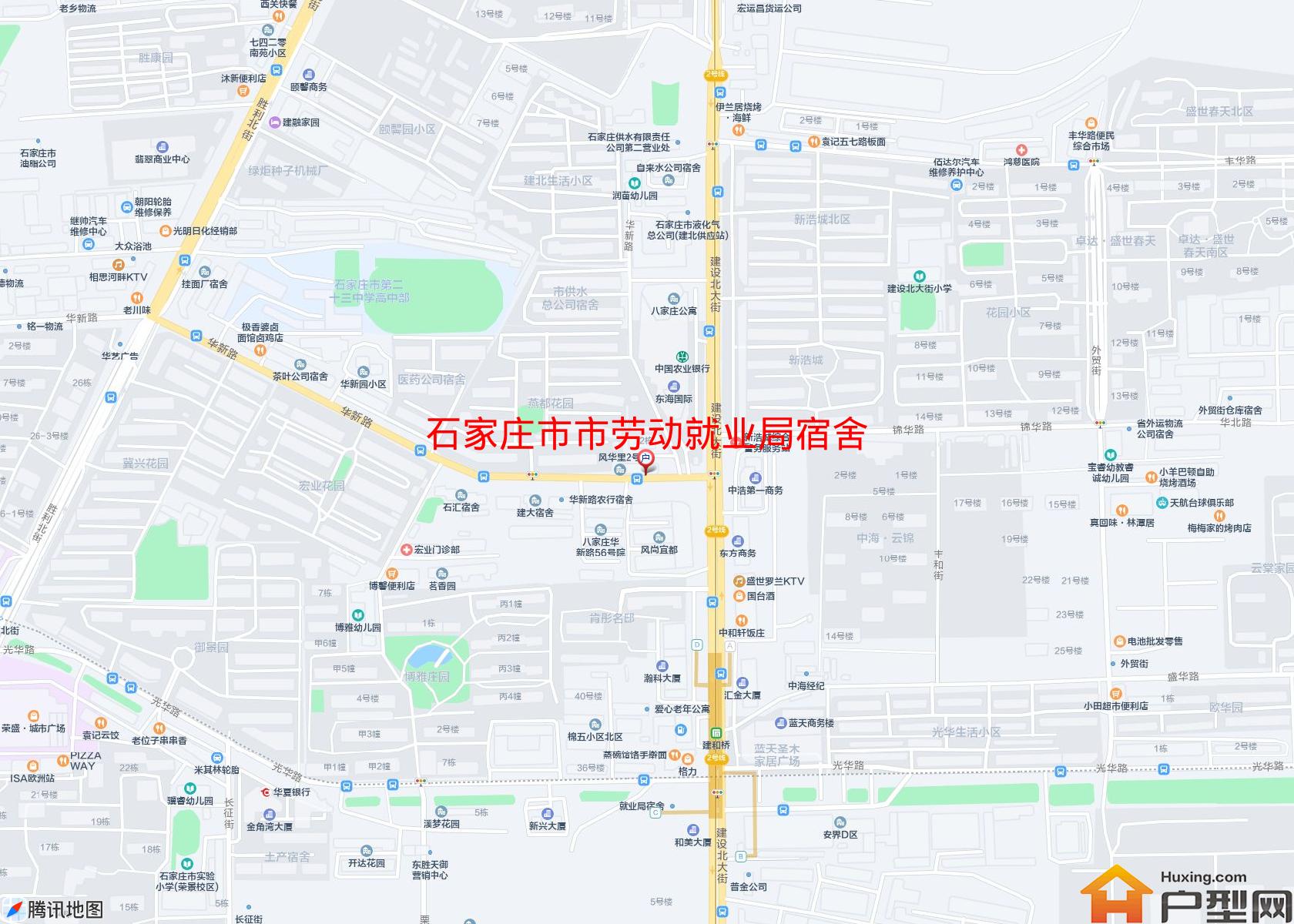 市劳动就业局宿舍小区 - 户型网