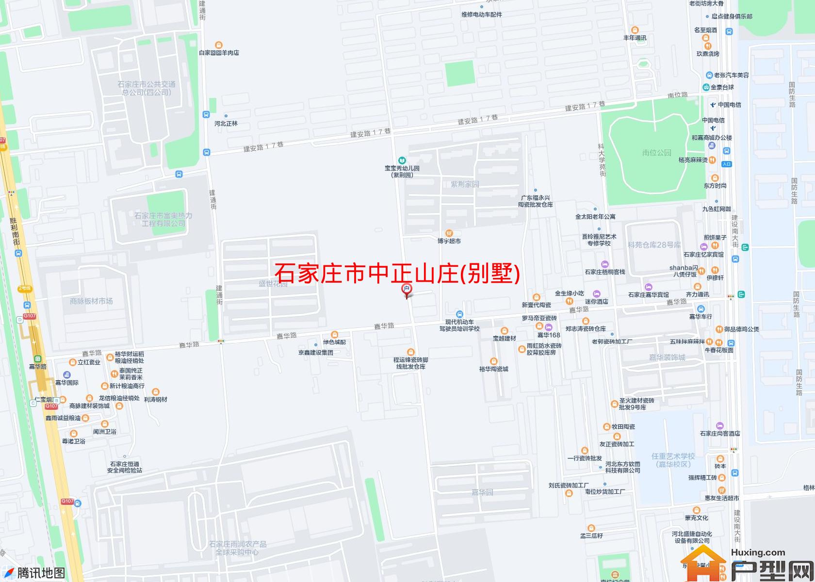 中正山庄(别墅)小区 - 户型网