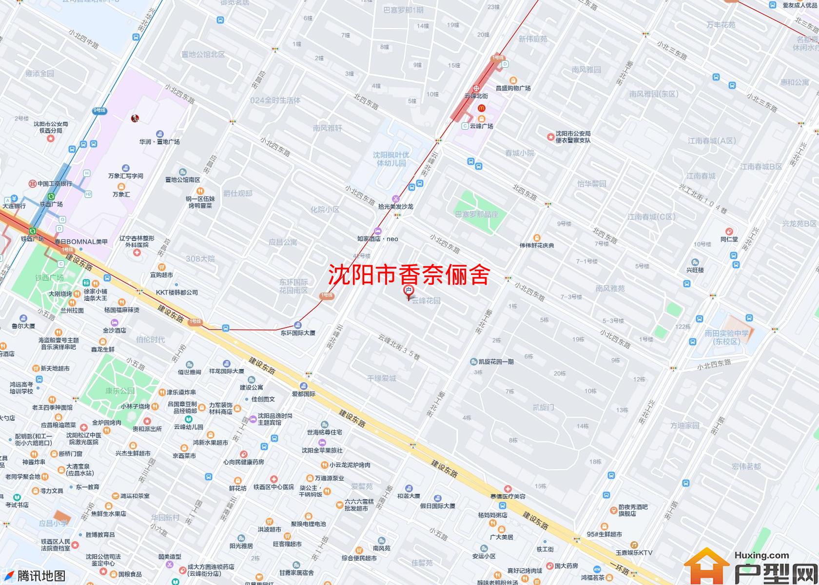 香奈俪舍小区 - 户型网