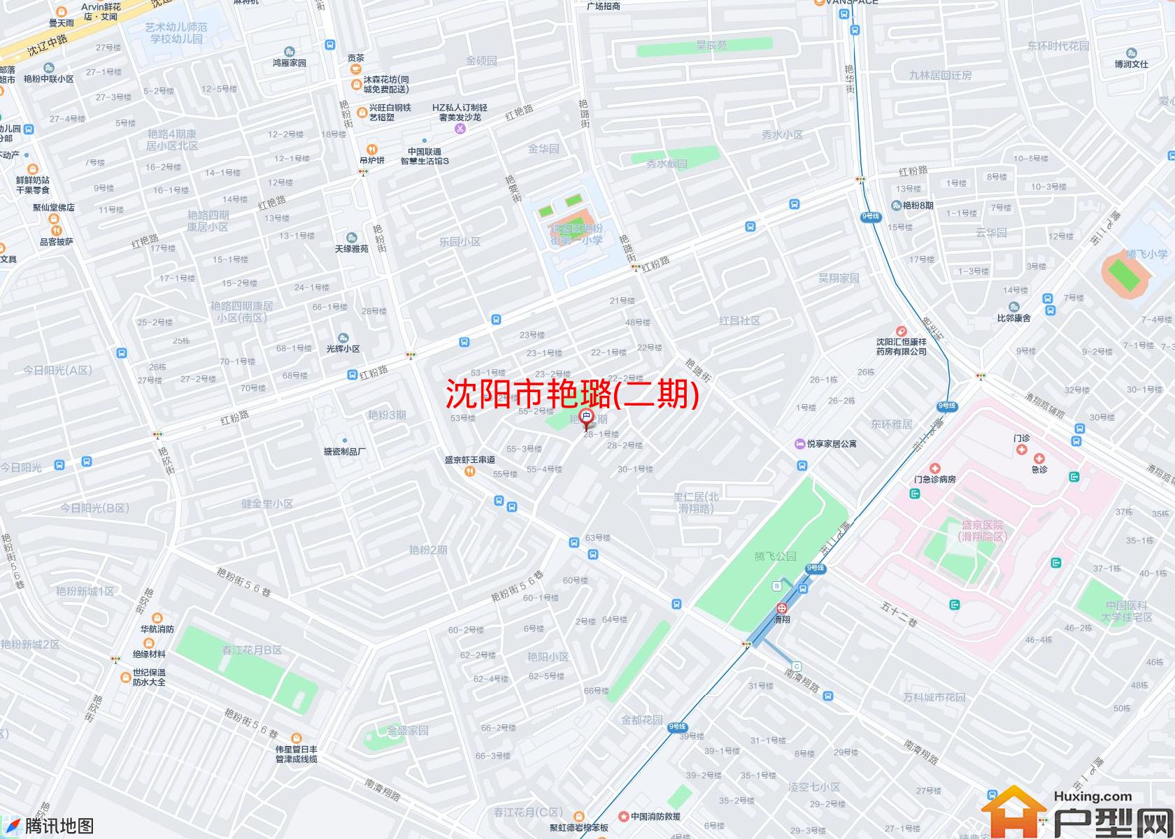 艳璐(二期)小区 - 户型网