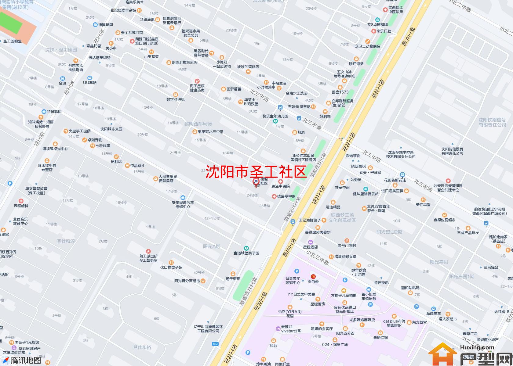圣工社区小区 - 户型网