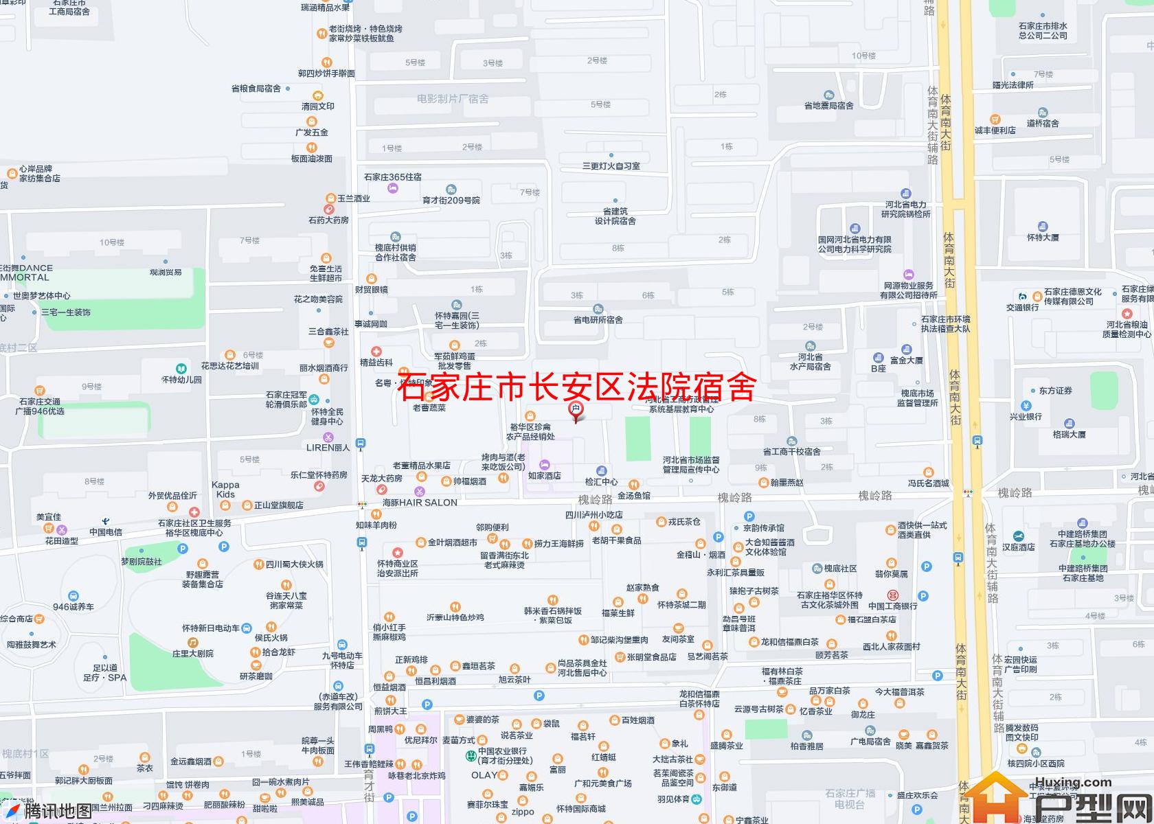 长安区法院宿舍小区 - 户型网