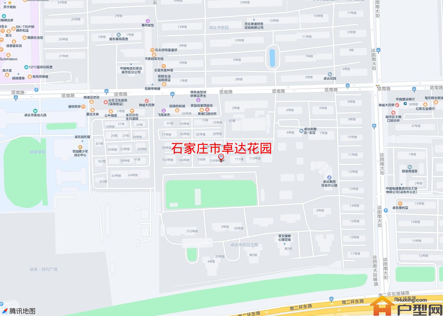 卓达花园小区 - 户型网