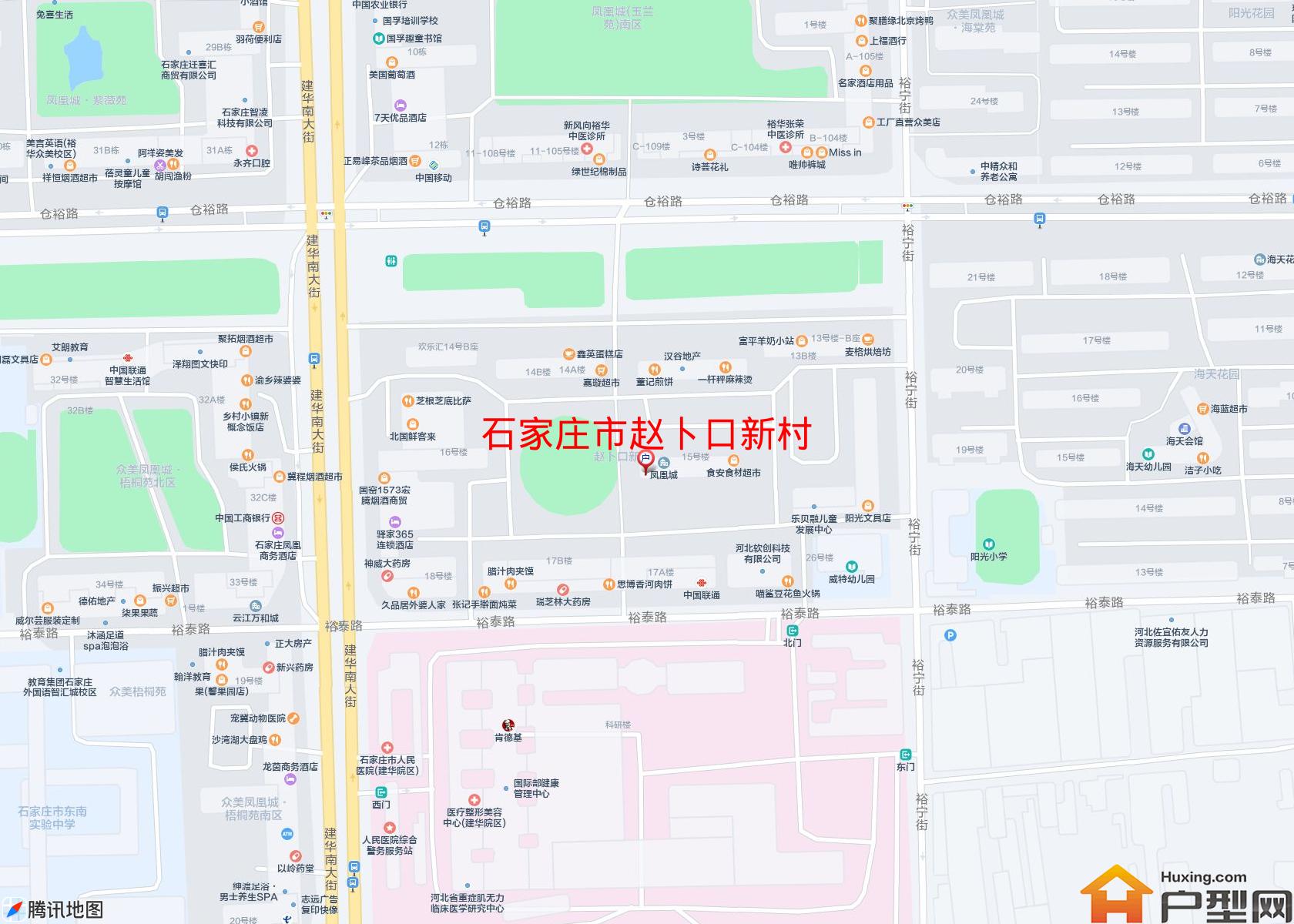 赵卜口新村小区 - 户型网