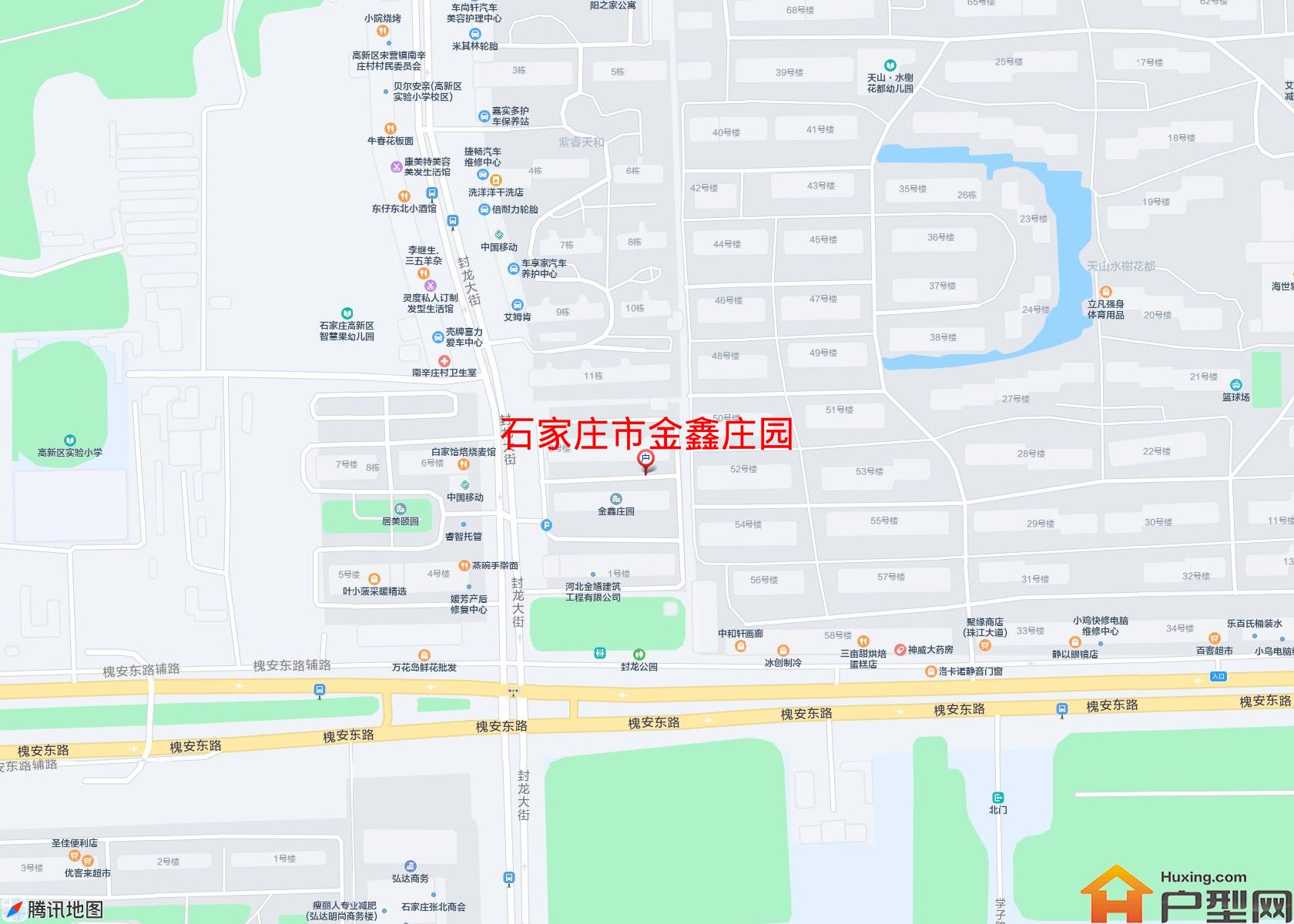 金鑫庄园小区 - 户型网