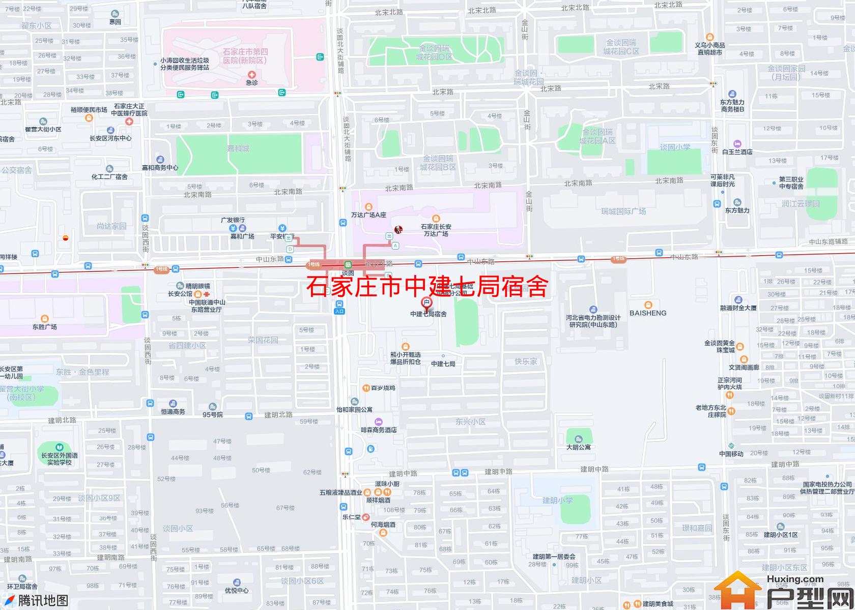 中建七局宿舍小区 - 户型网