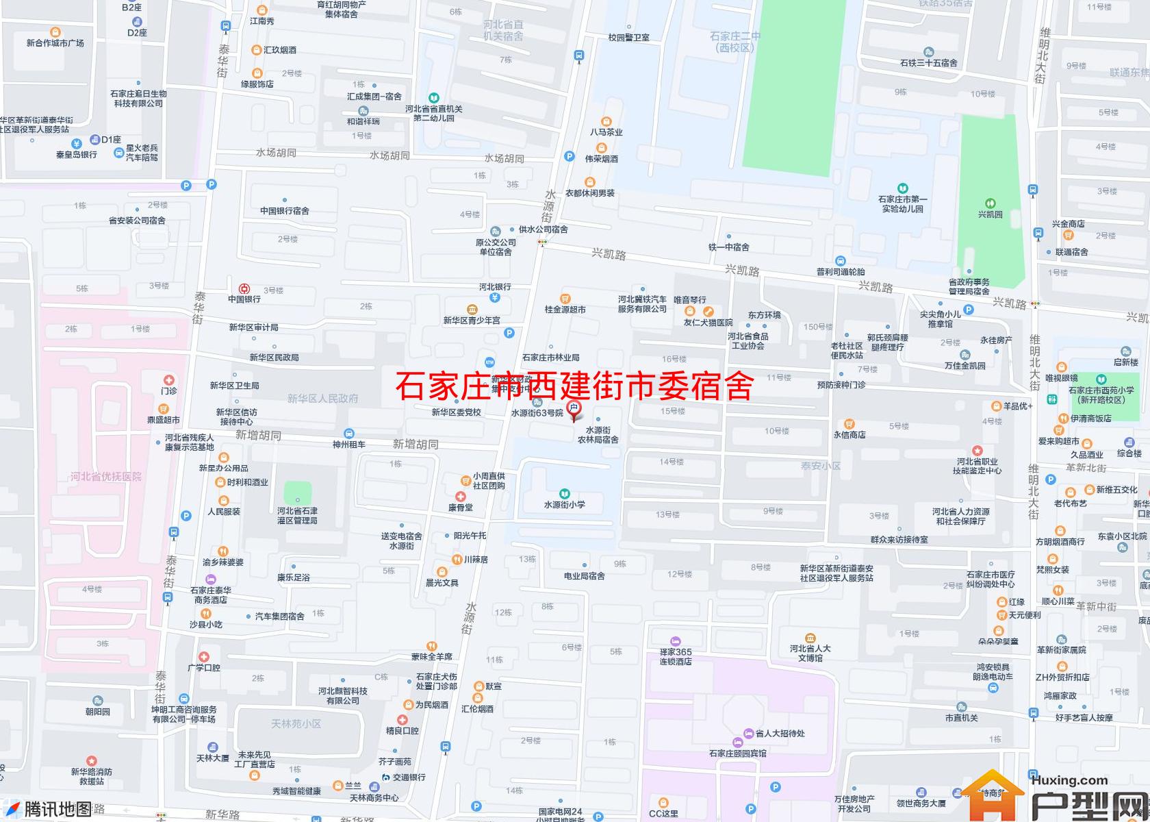 西建街市委宿舍小区 - 户型网