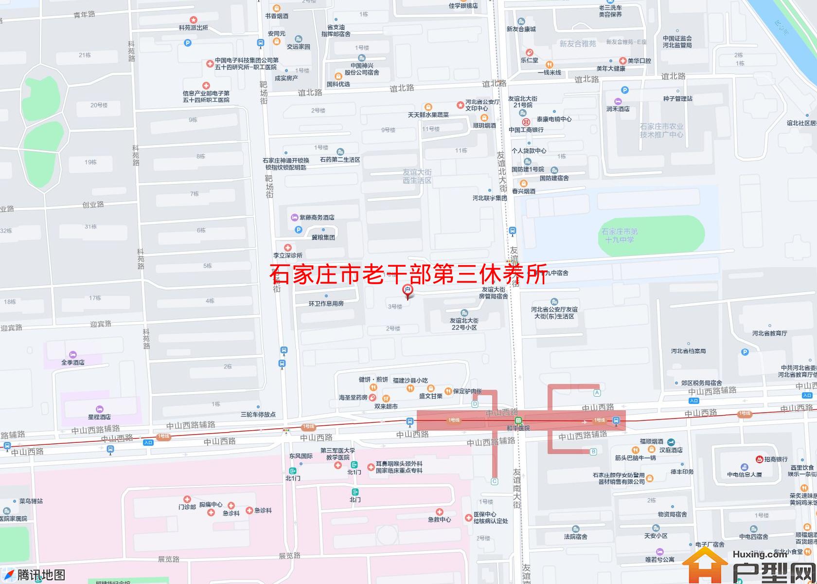 老干部第三休养所小区 - 户型网