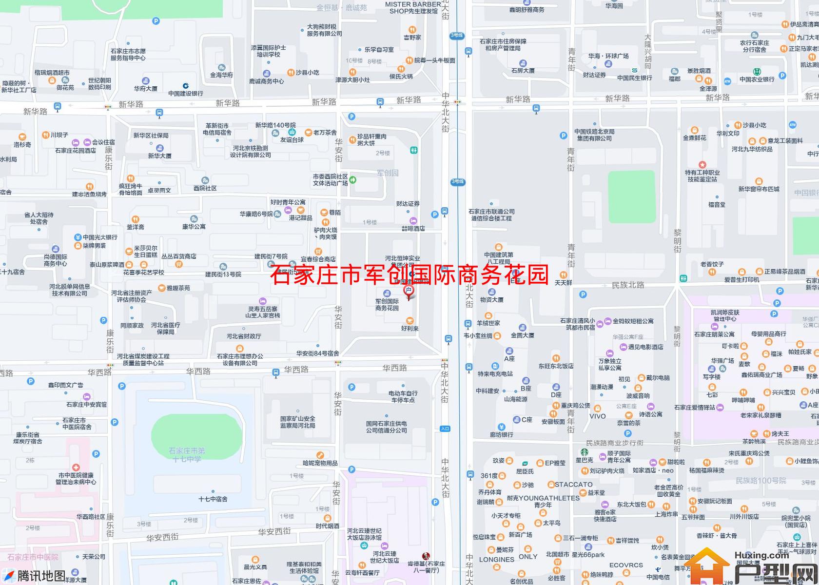 军创国际商务花园小区 - 户型网