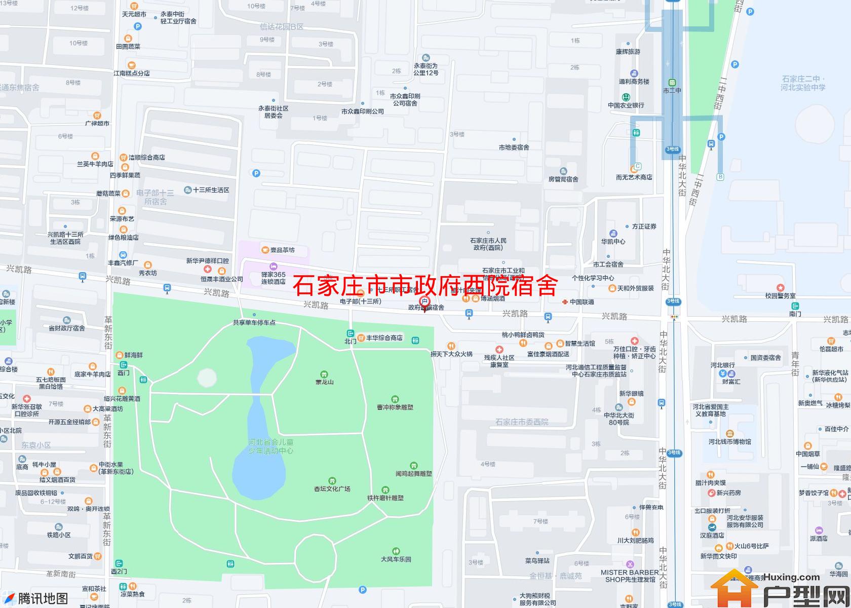市政府西院宿舍小区 - 户型网