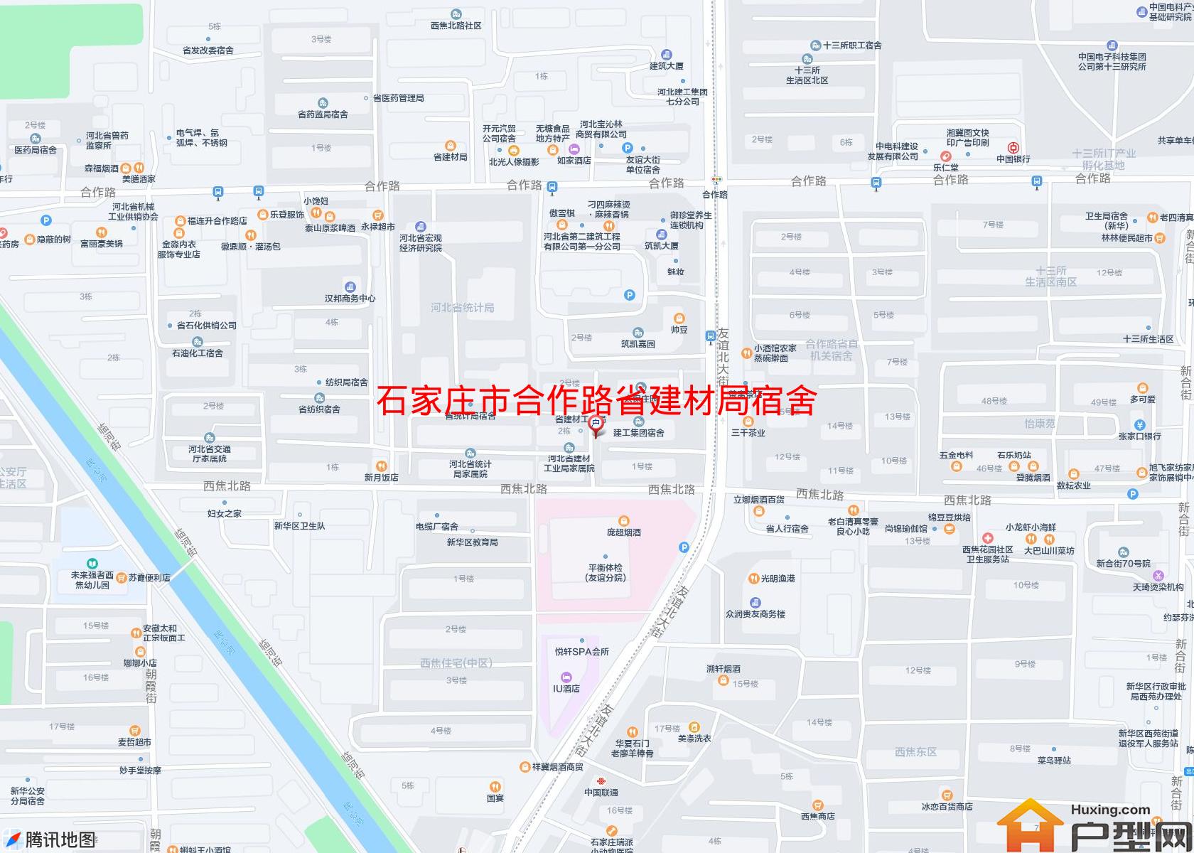 合作路省建材局宿舍小区 - 户型网