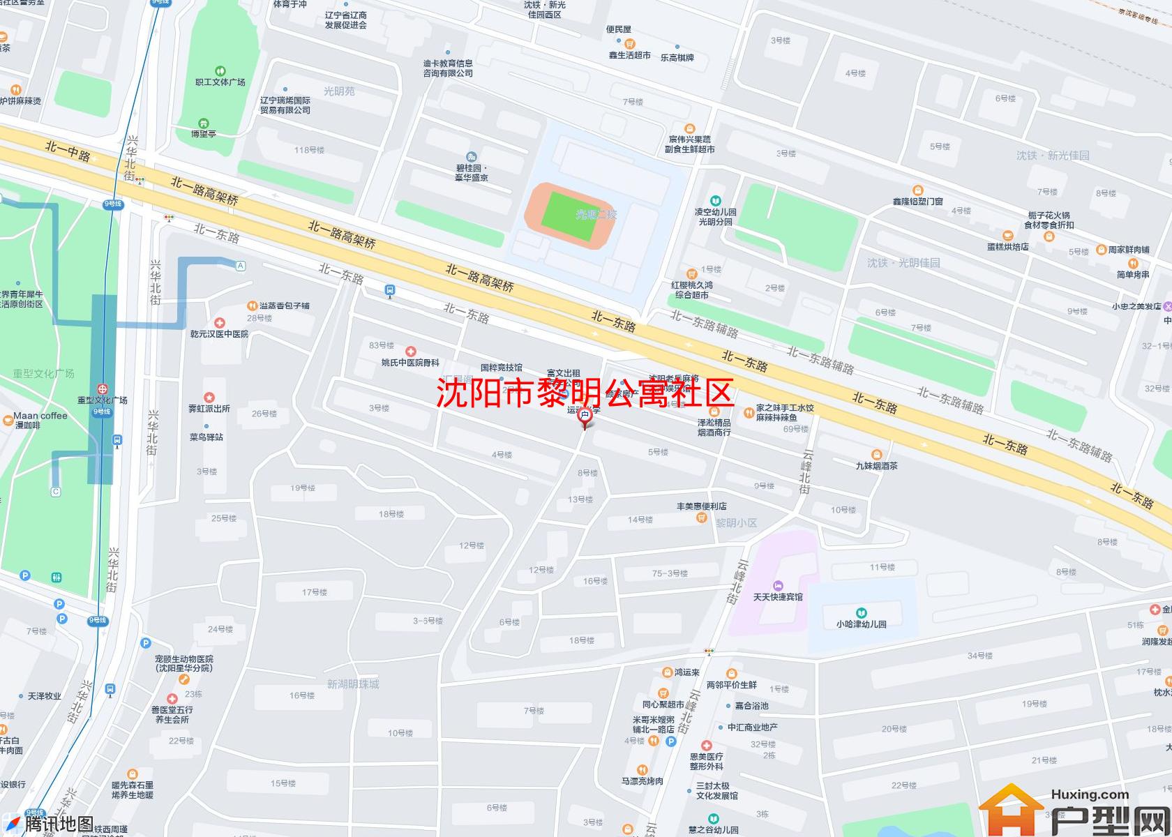 黎明公寓社区小区 - 户型网