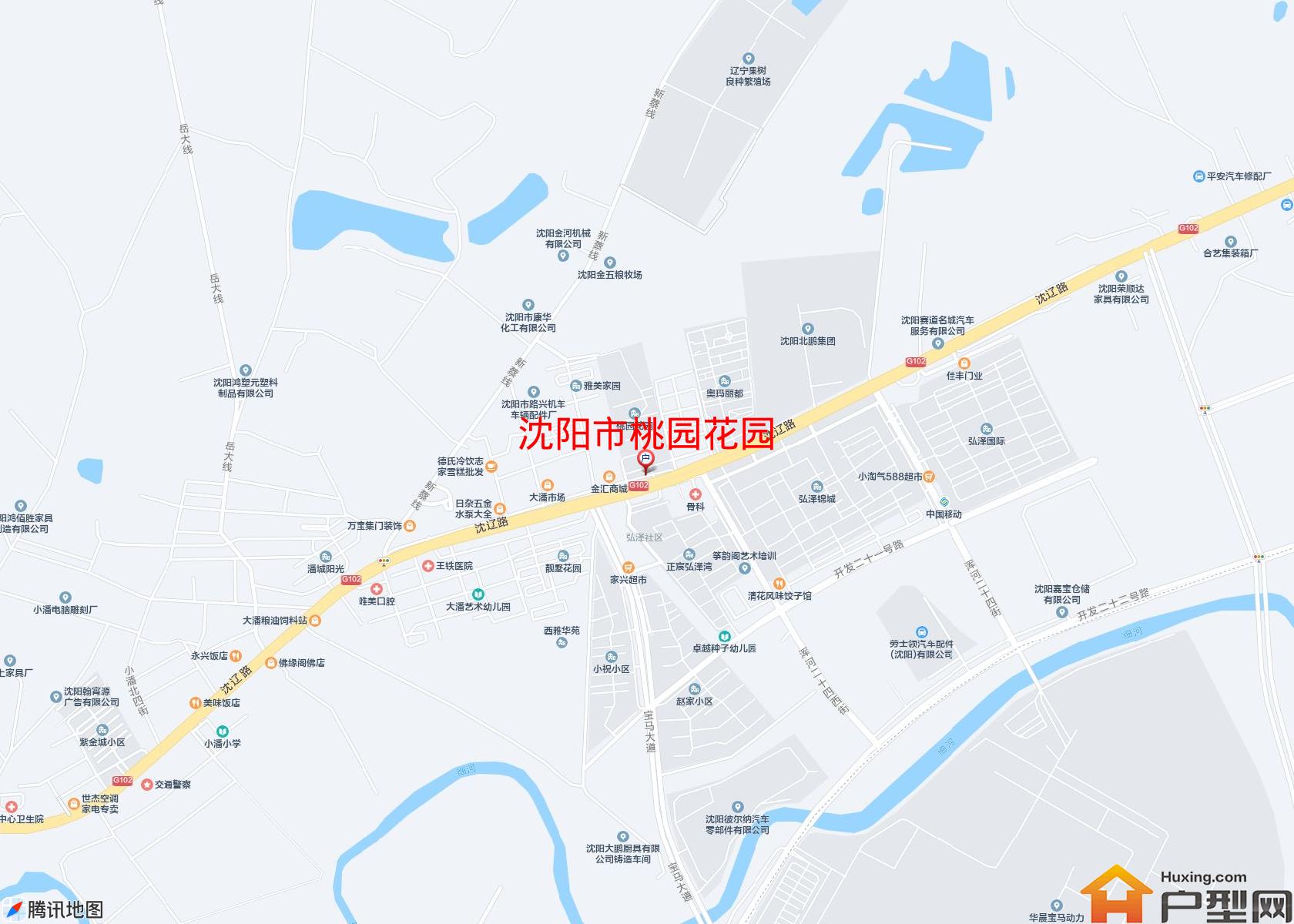 桃园花园小区 - 户型网
