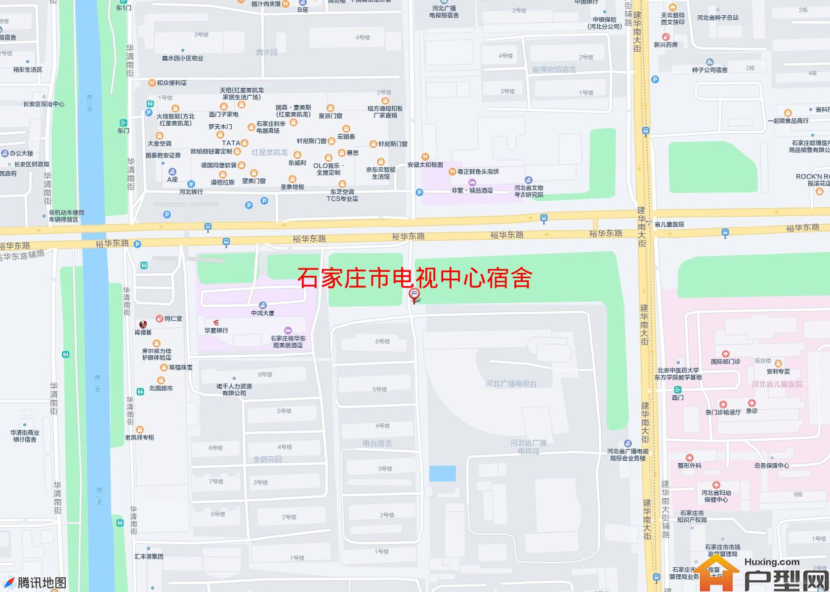 电视中心宿舍小区 - 户型网