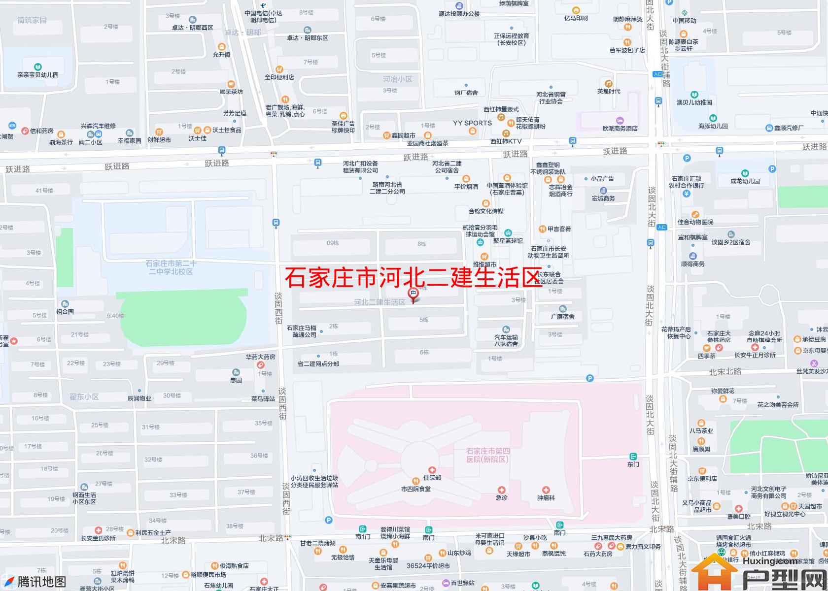 河北二建生活区小区 - 户型网